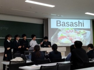 熊本学園大学外国語学部留学生との交流