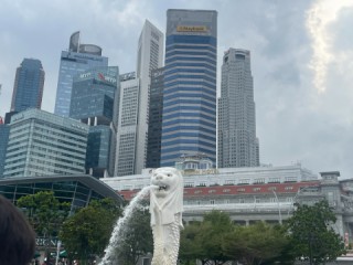 英語科２年シンガポール修学旅行（第１日）