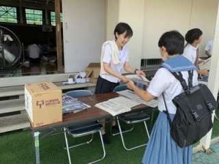 オープンスクール（学校説明会）を行いました。