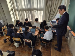 １年理数科ARⅠ「マインドマップ班内発表会」