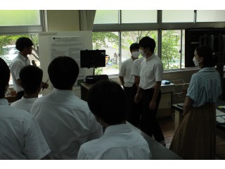 「ＫＳＩＳＦ２０２２（熊本北高等学校生徒国際科学フォーラム）」を開催しました。