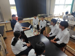 １年理数科・３年理数科「理数科交流会」