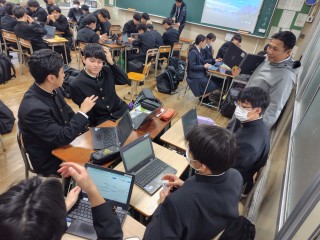 1年普通科URⅠ「KUMAKITATS法　深める　練り上げる」