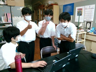 ２０２２年度　RENS企画　サイエンスインターハイ＠SOJO で発表しました