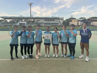 準優勝！！令和６年度全国選抜高校テニス大会熊本県予選結果（団体戦）