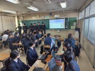 ２年普通科ＵＲⅡ「講座内発表会」