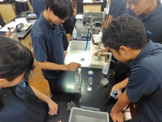 2年普通科理系生物基礎「カタラーゼのはたらき」